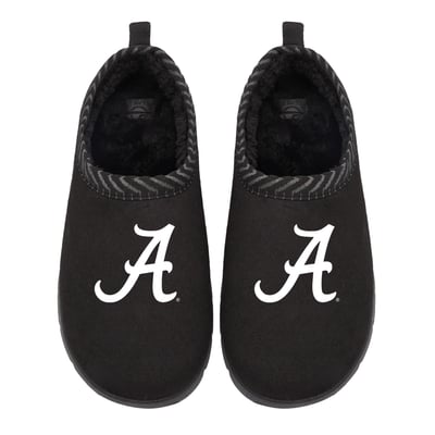 Alabama Crimson Tide ISlide Unisex Primary Logo Mission Slippers - Black
