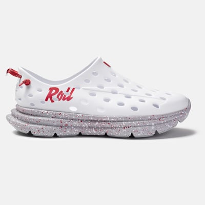  Alabama Crimson Tide Kane Footwear Unisex Speckle Revive Active Recovery Shoe - White