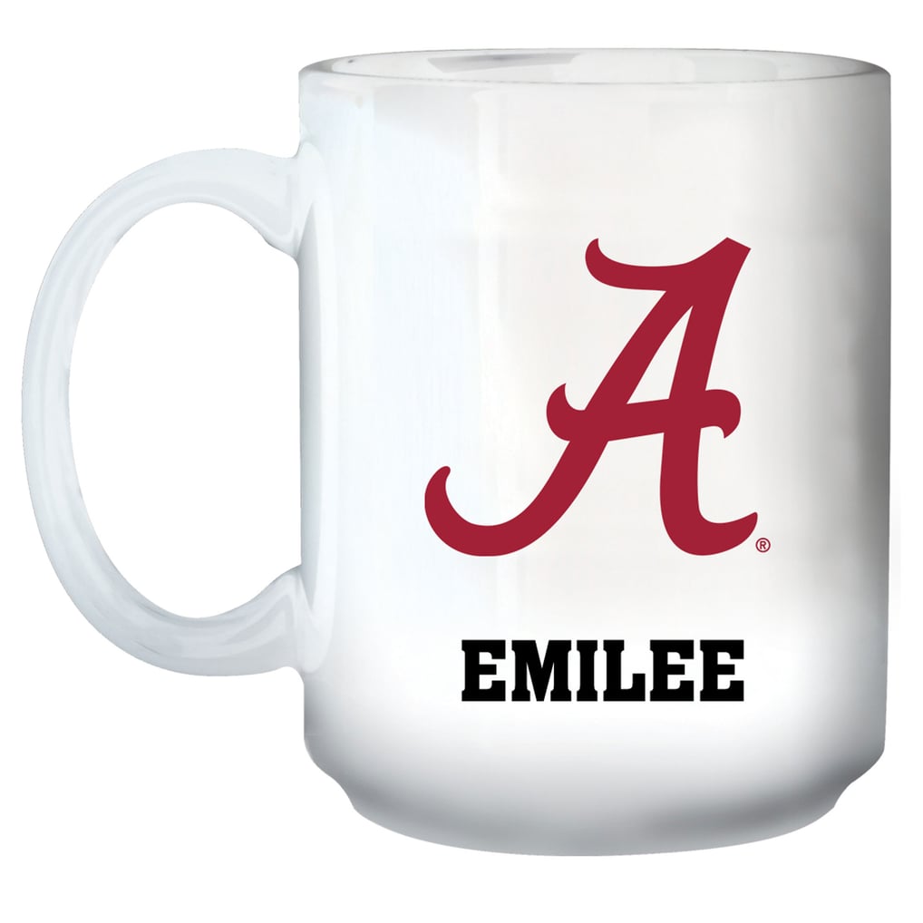 Alabama Crimson Tide 15oz. Personalized Mug - White