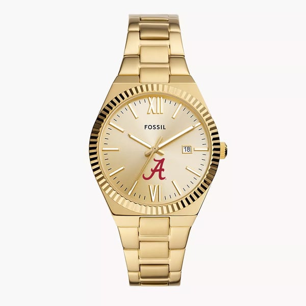 Ladies Fossil College Collection Alabama Stainless Steel Watch Fossil Watch Women main image 4