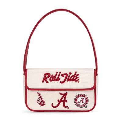 Alabama Crimson Tide Montana West Women's Beaded Shoulder Bag