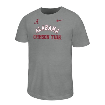  Alabama Crimson Tide Nike Youth Legend Dri-FIT T-Shirt - Gray