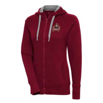 Albany FireWolves Antigua Women's Victory Pullover Hoodie - Red