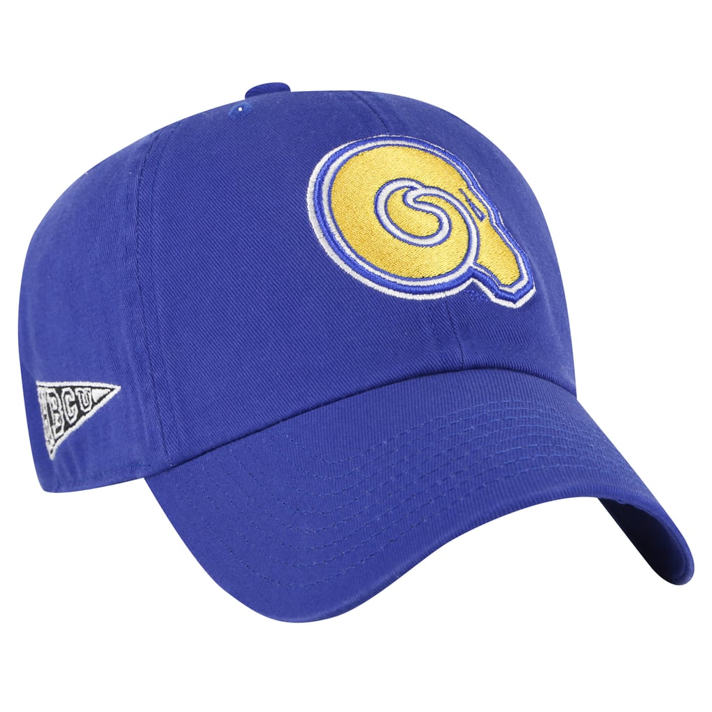 Albany State Golden Rams '47 Side & Back Clean Up Adjustable Hat - Blue