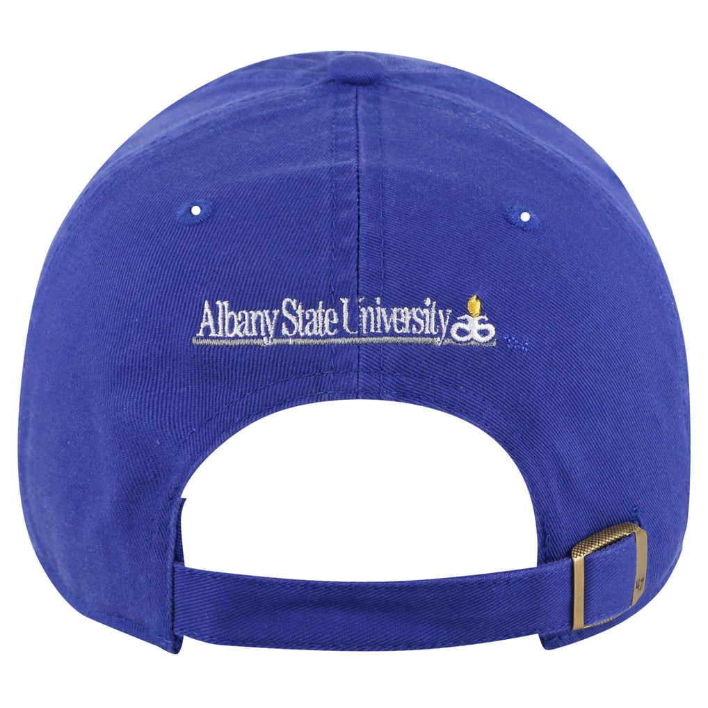 Albany State Golden Rams '47 Side & Back Clean Up Adjustable Hat - Blue