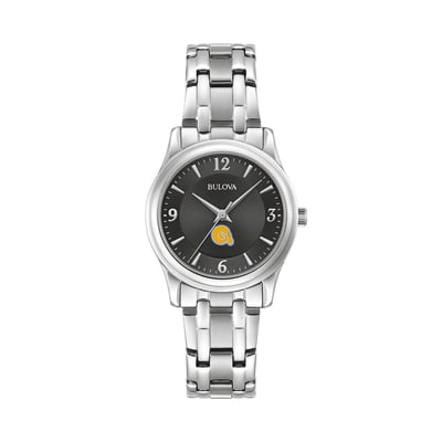 Albany State Golden Rams Bulova Women's Corporate Collection Stainless Steel Watch - Black