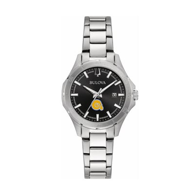 Albany State Golden Rams Bulova Women's Stainless Steel Sport Classic Watch - Black