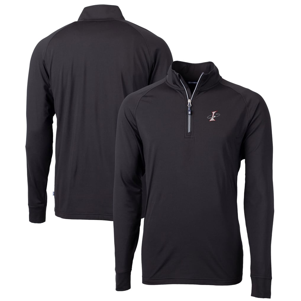 Cutter Albuquerque Men's Albuquerque Isotopes Cutter & Buck Black Adapt Eco Knit Stretch ...