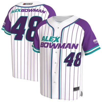 Alex Bowman ProSphere Unisex Baseball Fashion Jersey - White