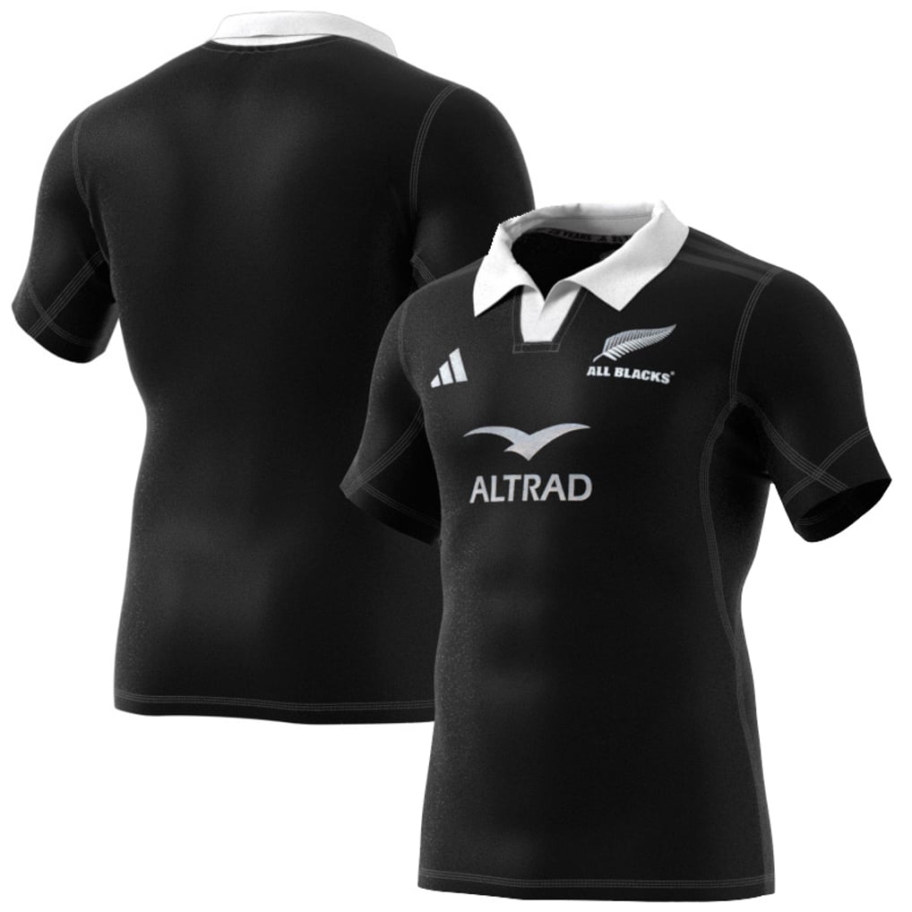 All Blacks adidas 2024/25 Home Authentic Jersey - Black