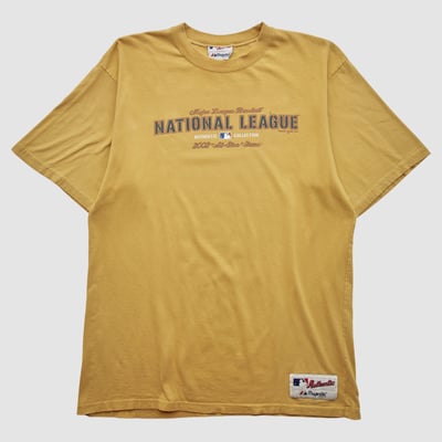 All-Star Game Majestic 2002 T-shirt - Yellow - M by Fanatics Real Vintage
