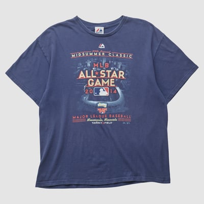 All-Star Game Majestic 2014 T-shirt - Navy - M by Fanatics Real Vintage