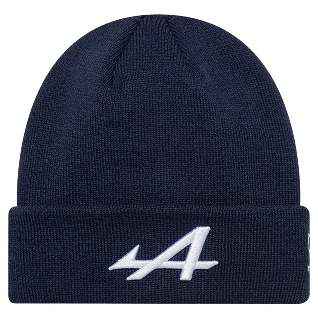 Alpine New Era Unisex Essential Cuffed Knit Hat - Navy