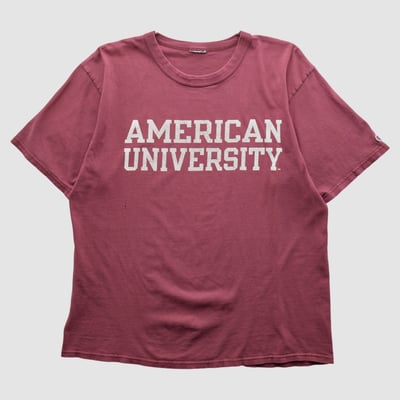 American Eagles Champion 2000s T-shirt - Maroon - L by Fanatics Real Vintage