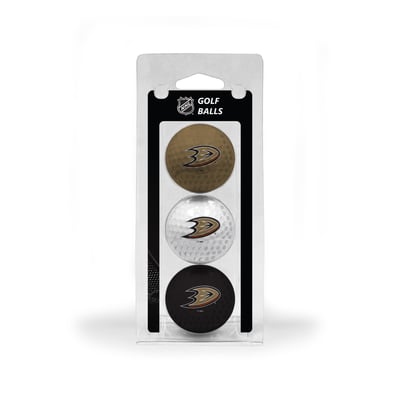 Anaheim Ducks 3-Pack Multi-Colored Team Golf Ball Set