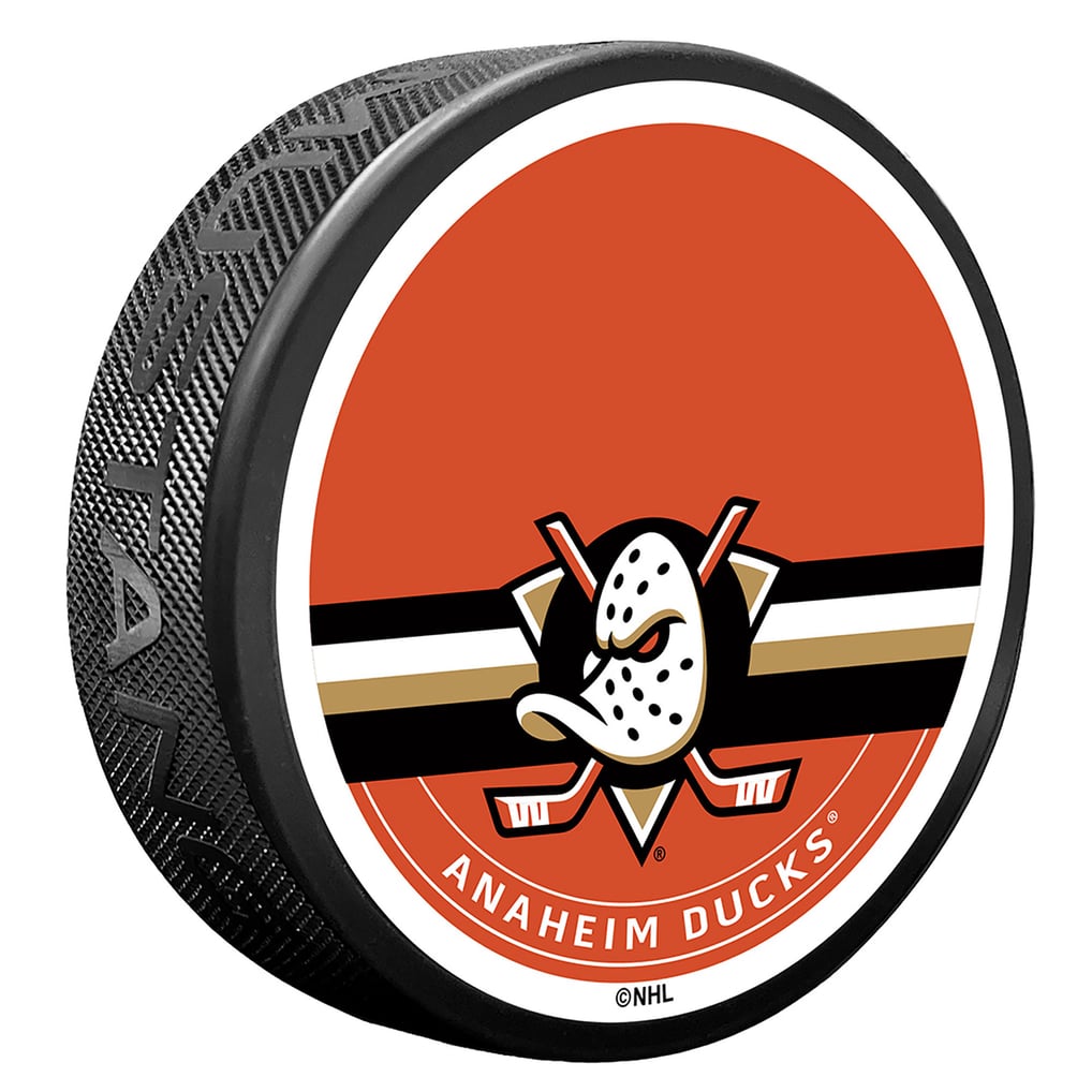 Anaheim Ducks Autograph Puck