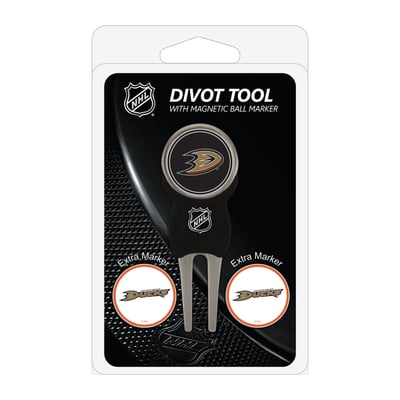 Anaheim Ducks Golf Divot Tool Pack with 3 Magnetic Markers