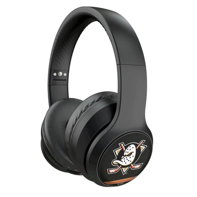 Anaheim Ducks Keyscaper Stripe Wireless Bluetooth Headphones With Case