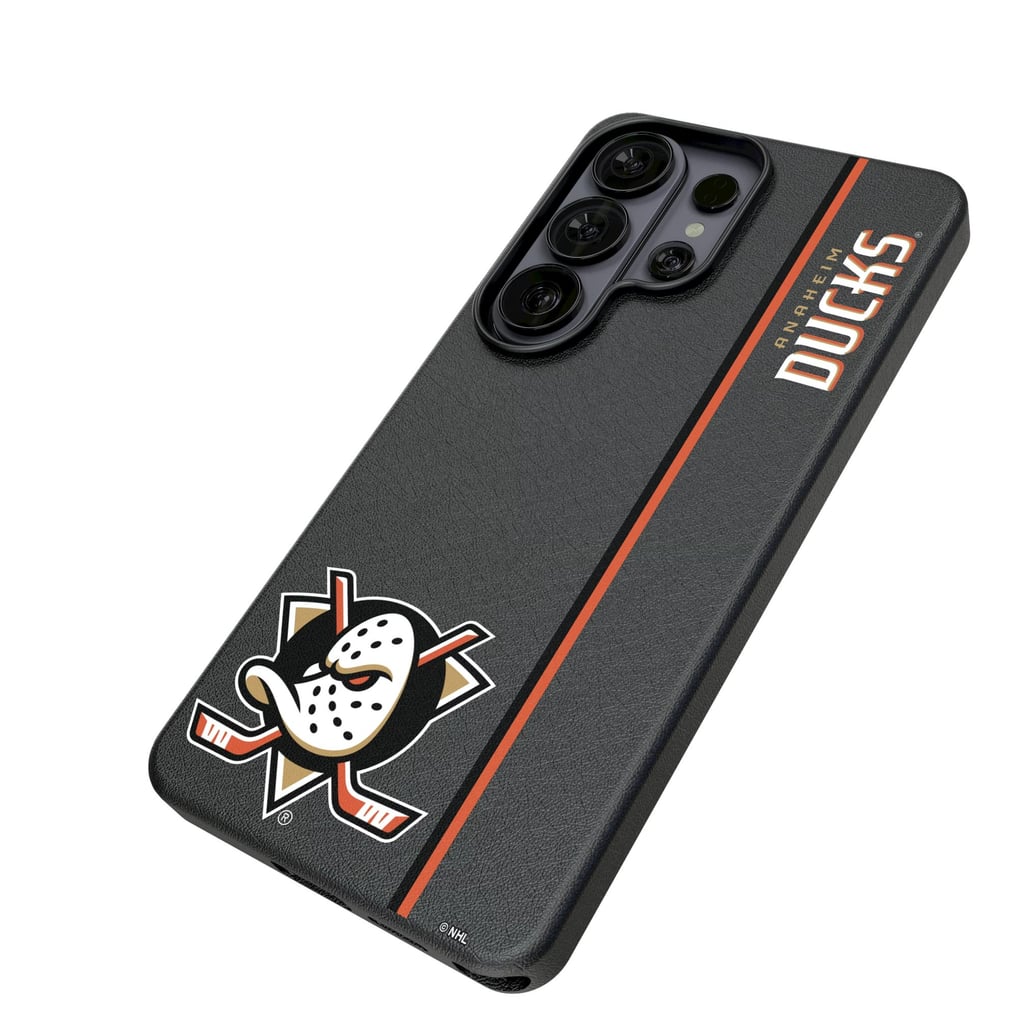  Anaheim Ducks Keyscaper Galaxy Magnetic Bump Case - Black