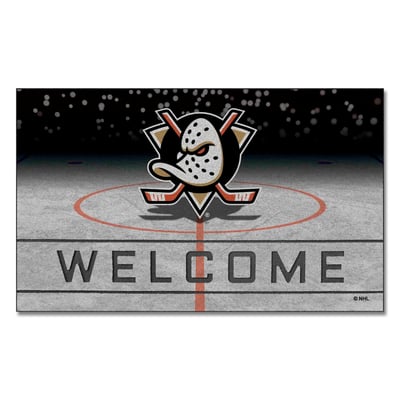 Anaheim Ducks Logo Brands 18" x 30" Crumb Rubber Door Mat