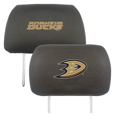 Anaheim Ducks Logo Brands Head Rest Cover