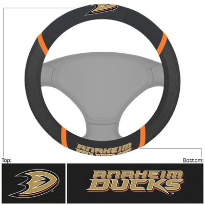 Anaheim Ducks Logo Brands Steering Wheel Cover