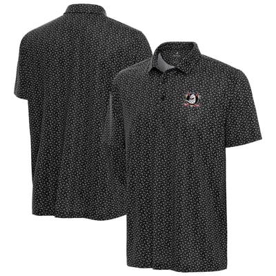 Anaheim Ducks Antigua Vigorous Polo - Black