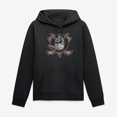 Anaheim Ducks Big & Tall Forged Mascot Hoodie - Black