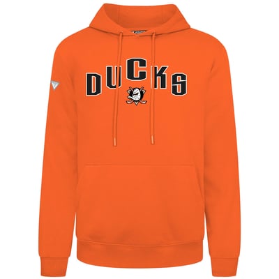  Anaheim Ducks Levelwear Podium Apex Hoodie - Orange
