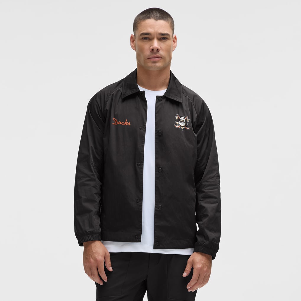 Anaheim Ducks lululemon Coaches Full-Button Jacket - Black