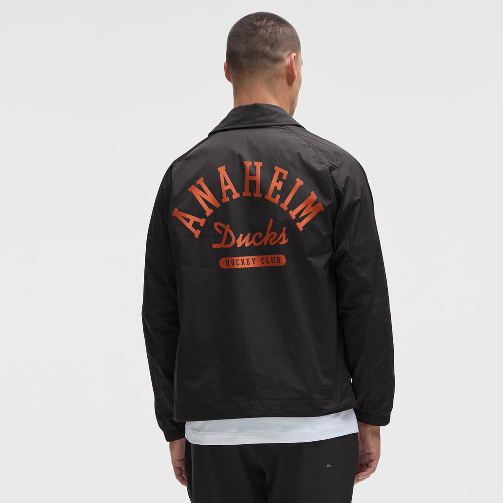 Anaheim Ducks lululemon Coaches Full-Button Jacket - Black