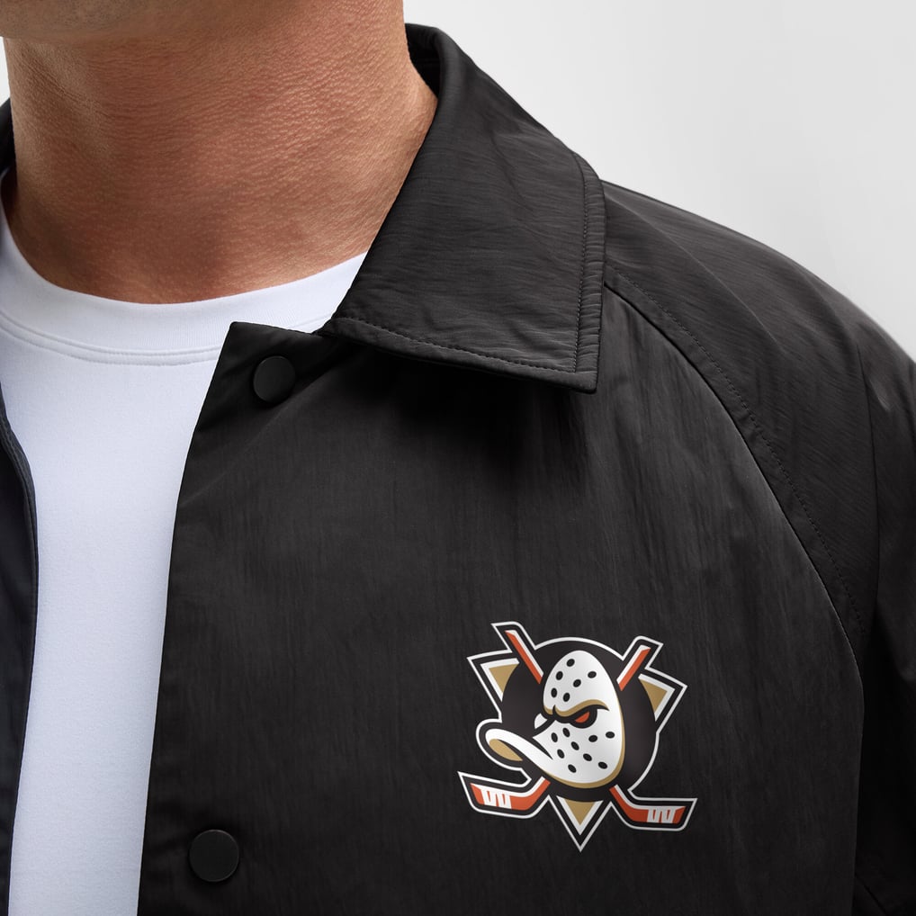 Anaheim Ducks lululemon Coaches Full-Button Jacket - Black