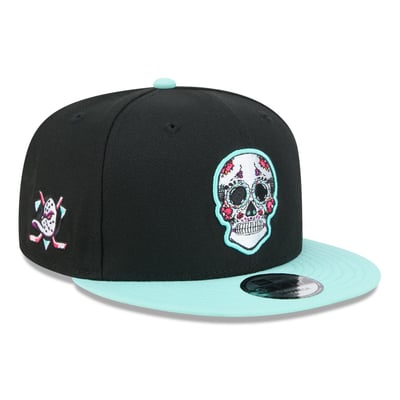  Anaheim Ducks New Era Women's Script Casual Classic Adjustable Hat - Black