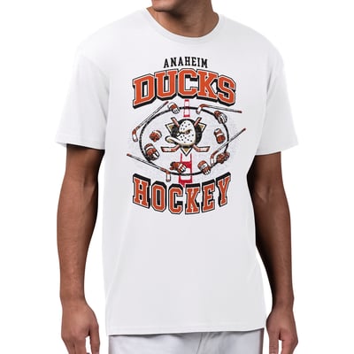 Anaheim Ducks Starter Tilly T-Shirt - White
