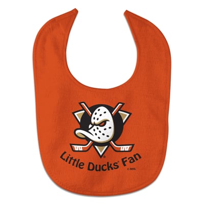 Anaheim Ducks WinCraft Little Fan All-Pro Baby Bib