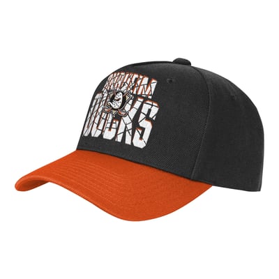 Anaheim Ducks Outerstuff Youth Ice Breaker Adjustable Hat - Black/Orange