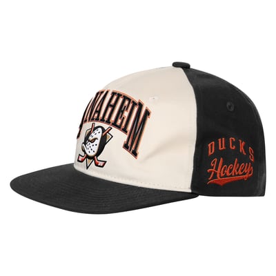 Anaheim Ducks Outerstuff Youth Arch Snapback Hat - Natural/Black