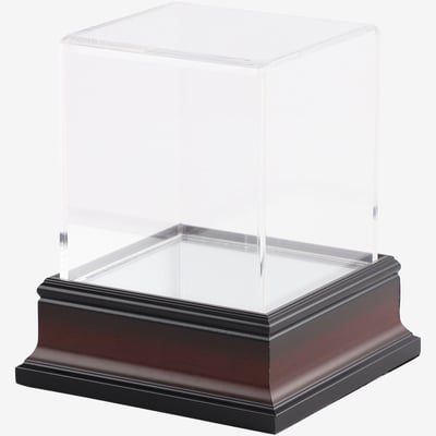 Fanatics Authentic Antique Mahogany Baseball Display Case - 97% UV Protection