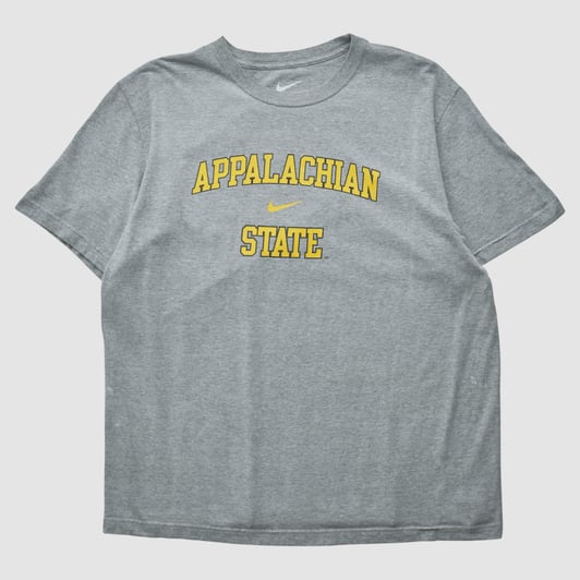 Appalachian State Mountaineers Nike 2010s T-shirt - Heather Gray - XL by Fanatics Real Vintage