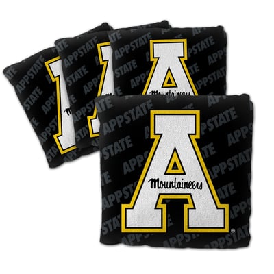 Appalachian State Mountaineers Fanpoint Four-Piece Cornhole Bag Set