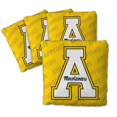 Appalachian State Mountaineers Fanpoint Four-Piece Cornhole Bag Set