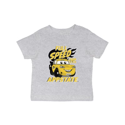 Appalachian State Mountaineers Vive La Fete Infant Full Speed T-Shirt - Gray