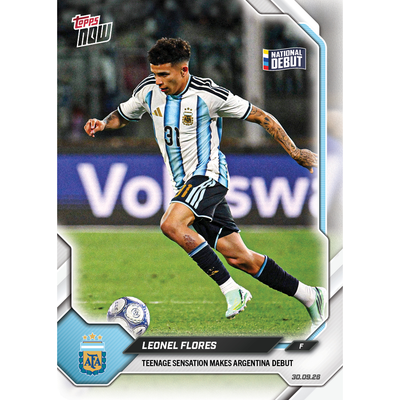 Leonel Flores - 2026-27 Argentina Topps NOW® - Card 2