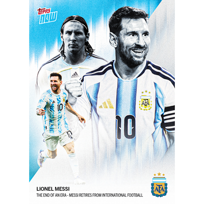 Lionel Messi - 2026 Argentina Topps NOW® - Card 1