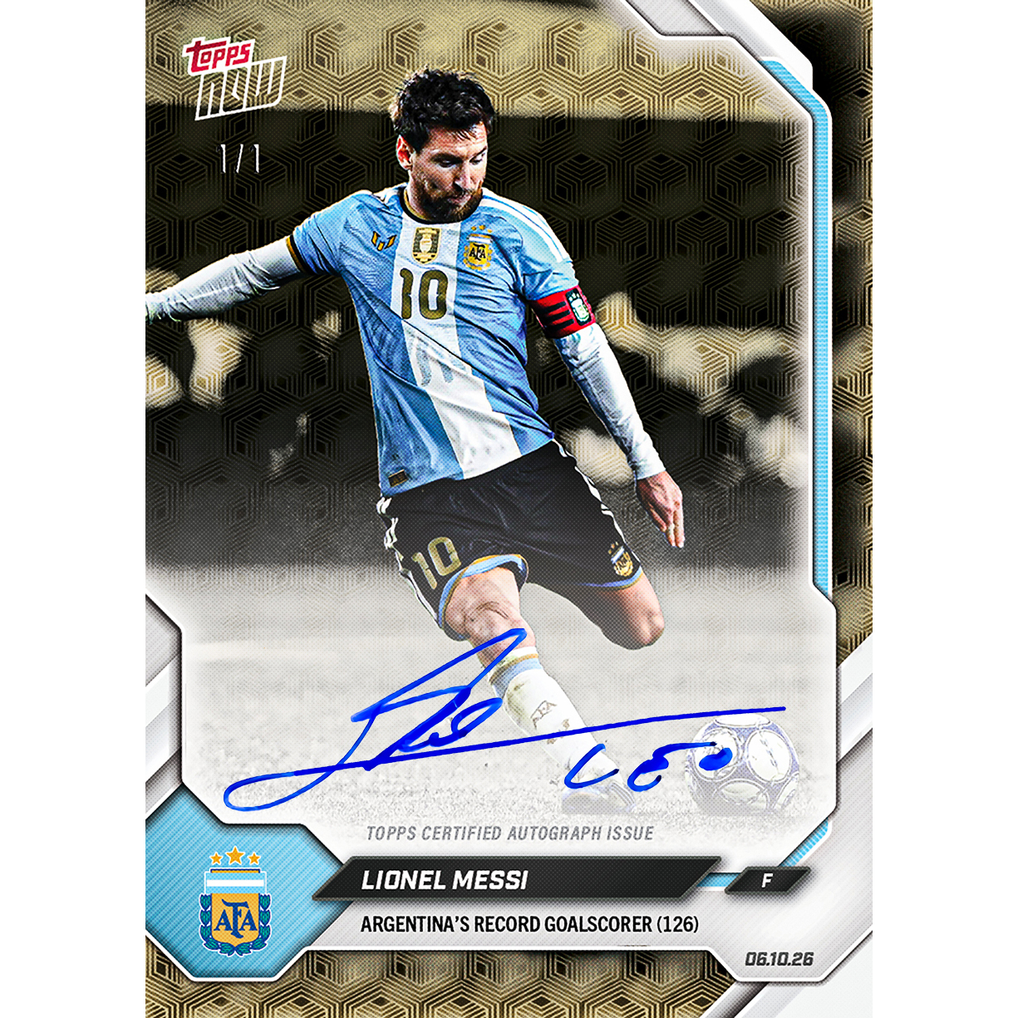 Lionel Messi - 2026 Argentina Topps NOW® - Final Farewell Pack