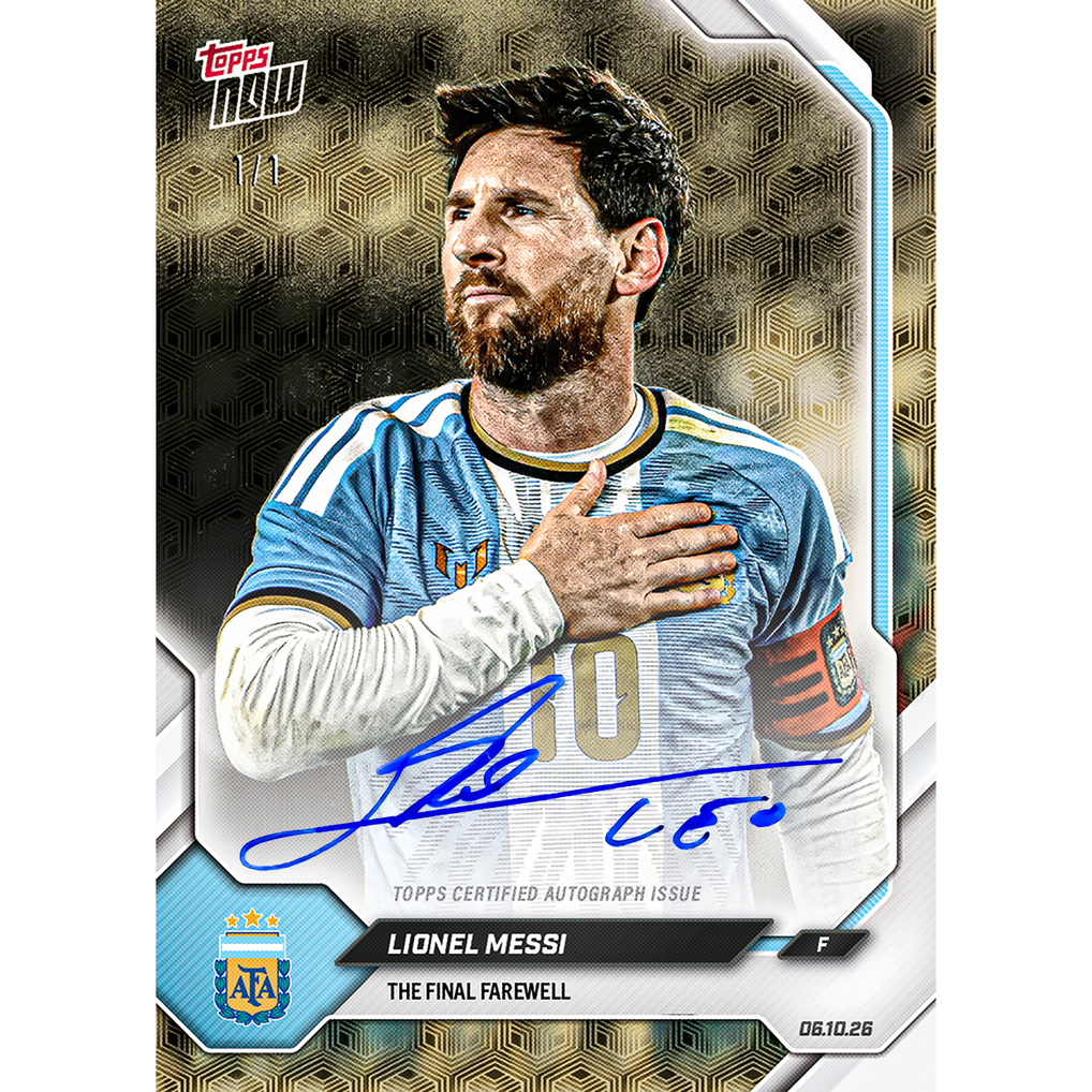 Lionel Messi - 2026 Argentina Topps NOW® - Final Farewell Pack