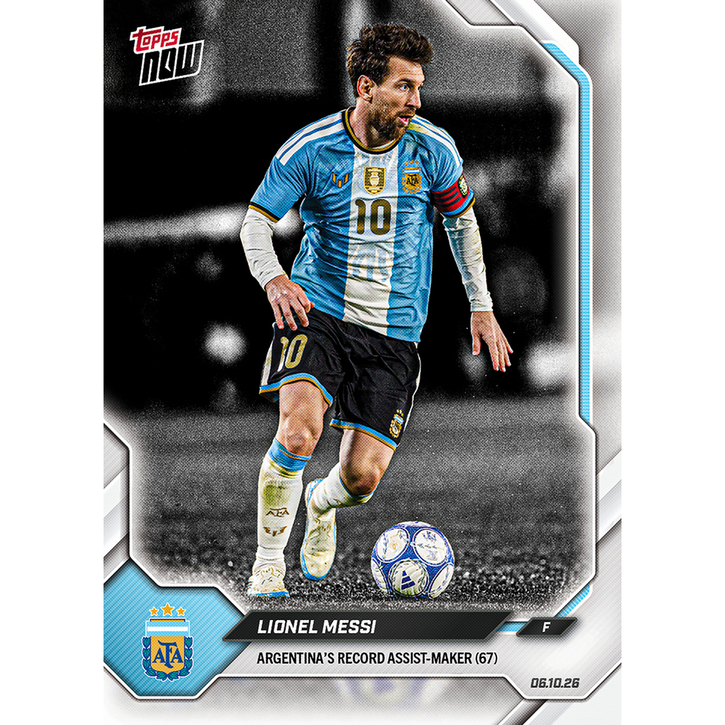 Lionel Messi - 2026 Argentina Topps NOW® - Final Farewell Pack
