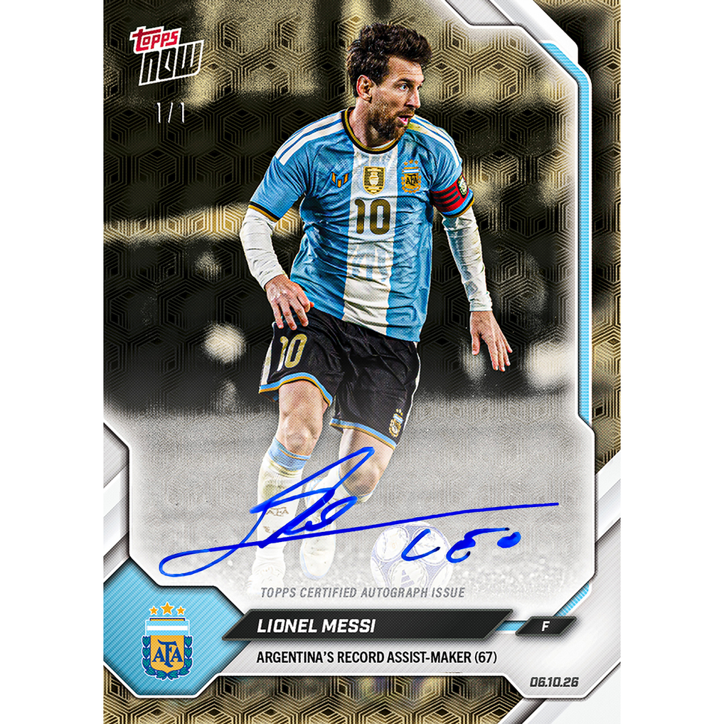 Lionel Messi - 2026 Argentina Topps NOW® - Final Farewell Pack