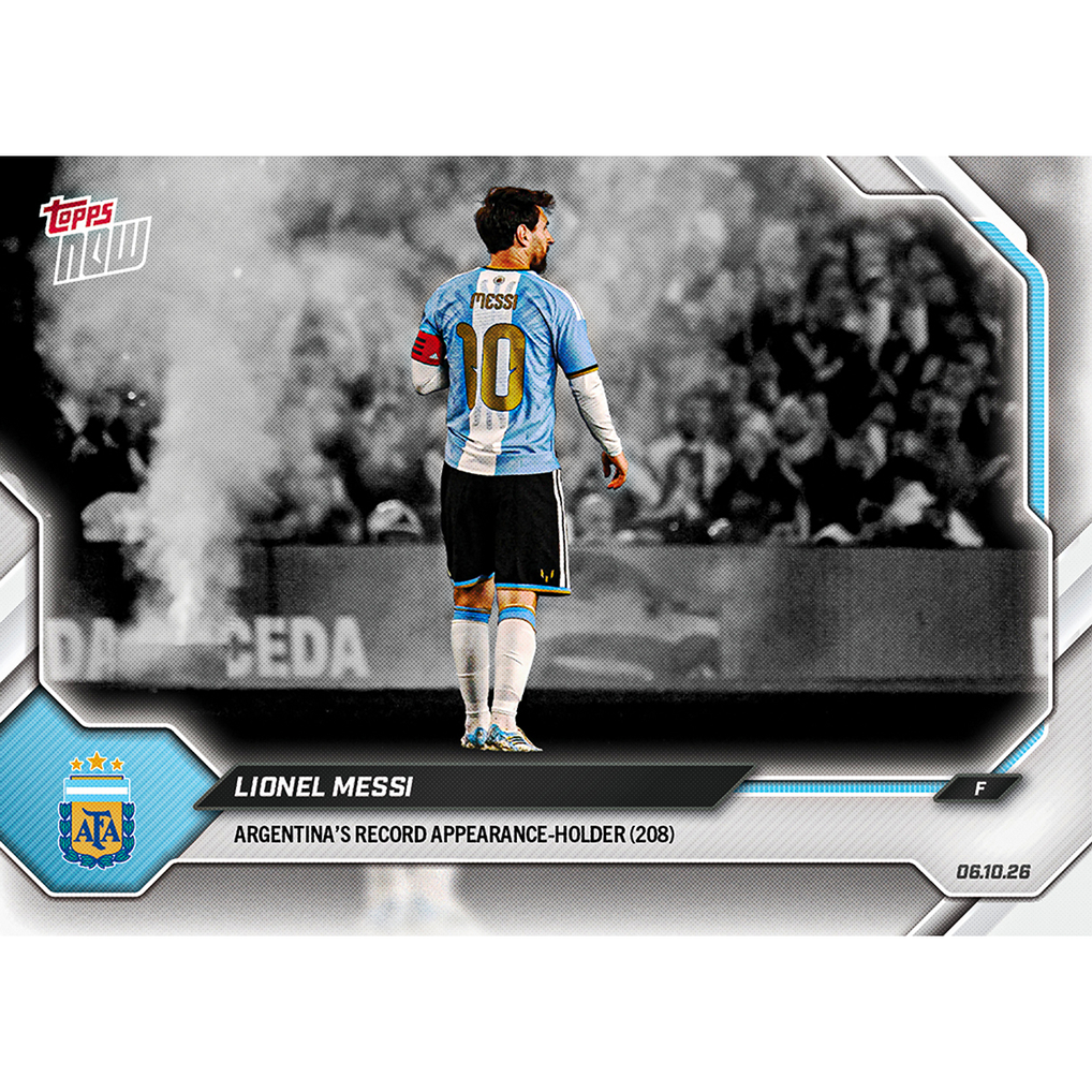 Lionel Messi - 2026 Argentina Topps NOW® - Final Farewell Pack