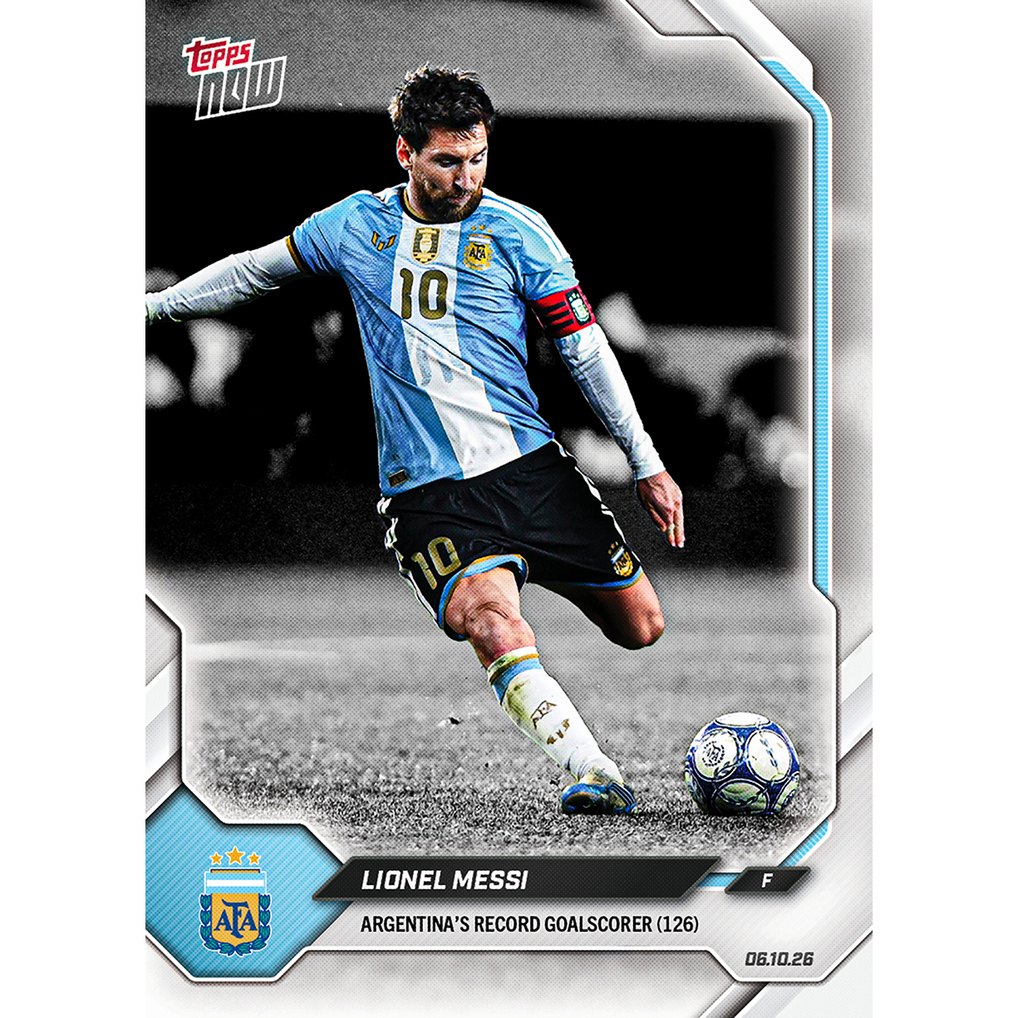 Lionel Messi - 2026 Argentina Topps NOW® - Final Farewell Pack